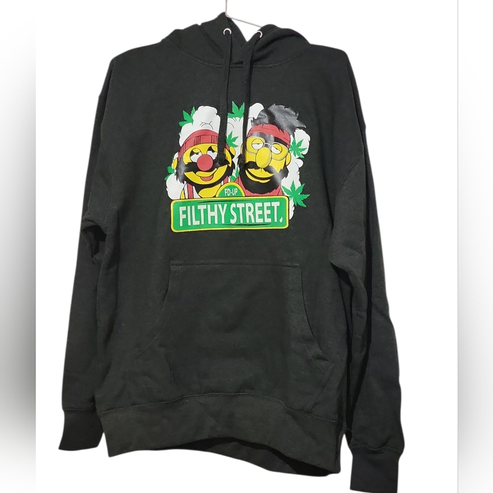 Graphic Hoodie "Filthy Street" - Picture 1 of 4